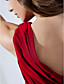  Sheath/Column Cowl Sweep/Brush Train Chiffon Evening Dress
