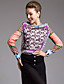  ts gemischten Muster Bluse Shirt