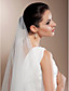  Beautiful One-tier Cathedral Wedding Veils With Lace Applique Edge