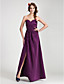  A-line Sweetheart Floor-length Satin Bridesmaid Dress