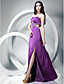  Sheath/Column Sweetheart Floor-length Elastic Woven Satin Evening Dress