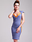  TS Colorblock Bodycon Dress