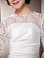  ELMA - Abito da Sposa in Raso e Pizzo