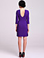  ts Einfachheit Open-Back-Bleistift Kleid