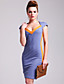  TS Colorblock Bodycon Dress