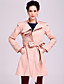  ts volant scollatura arco stile trench