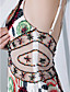  A-line V-neck Floor-length Charmeuse And Tulle Evening Dress