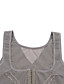  katoen niet-afneembare straps front busk sluiting korsetten dagelijkse slijtage shapewear