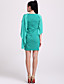  TS Contrast Color Shawl Dress (More Colors)