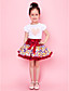  Girl Skirt With Polka Dots