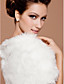  Faux Fur Wedding Shawl
