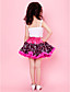  Mädchen Rock Chiffon mit Schleife