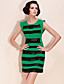  TS Ribbon Color Block Stripe Dress (More Colors)