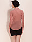  ts de bolinhas babados camisa blusa chiffon