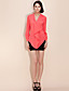  ts drapé col chemise blouse ample (plus de couleurs)