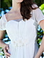  Mantel / Spalte Gericht Zug Chiffon Brautkleid