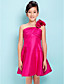  YULE - Kleid für Kinder Brautjungfer aus Tafft