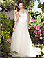  URMINA - Kleid für die Braut aus Satin und Tüll