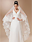  One-tier Tulle With Applique Waltz Length Wedding Veil