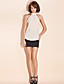  Vestido de encaje de la blusa camisa ts