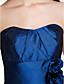  Sweetheart Sheath/Column Floor-length Taffeta Bridesmaid Dress