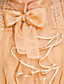  ts de luxe arc-cravate en soie 100% Robe en organza (plus de couleurs)