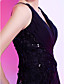  NELLA - Cocktailjurk van Chiffon en Kant