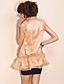  ts lusso handsewn volant in organza top