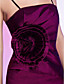  Sheath/Column Spaghetti Straps Short/Mini Taffeta Cocktail Dress
