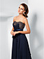  A-line Strapless Chiffon And Lace Evening Dress inspired by Katie Holmes at the 84th Oscar