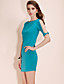  ts open-split mouw jurk