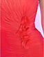  Trumpet/Mermaid Spaghetti Straps Short/Mini Chiffon Cocktail Dress
