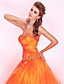  Ball Gown Sweetheart Floor-length Tulle Prom Dress