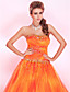 Ball Gown Sweetheart Floor-length Tulle Prom Dress
