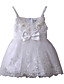  une ligne de bretelles spaghetti-genou-longueur robe de fille de fleur de coton
