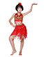 dancewear chiffon met munten / pailletten prestaties buikdans outfits voor kinderen meer kleuren
