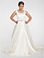  KÄTHE - Abito da Sposa in Raso (Taglia Forte)