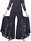  vêtements de danse viscose / dentelle moderne pantalon de danse moderne pour les dames des couleurs plus