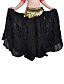  Dancewear Linen Performance Belly Dance Skirt for Ladies More Colors
