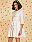  ts ruffle cintura vestido decote quadrado