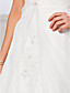  Ball Gown Off-the-shoulder Chapel Train Organza Wedding Dress