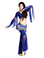  Dancewear Cystal Cotton/Tulle Belly Dance Top And Pant For Ladies More Colors