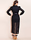  ts prinses stijl mouwen enkellange jurk