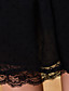  ts vintage vorne Falten Polka Dot Chiffon-Kleid