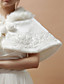  Gorgeous Polyester Sleeveless Wedding/Special Occasion Shawl With Lace