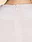  TS VINTAGE Contrast Color Puff Sleeve Mix Fabric Dress