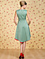 ts vintage kleurblok swallowtail ruches jurk