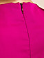  TS Contrast Color Gather Waist Dress