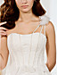  vestido de bola uno capilla de tren vestido de boda del organza del hombro