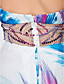  Sheath/Column V-neck Halter Floor-length Chiffon Dress